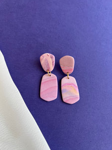 Lisa - pink/purple marble
